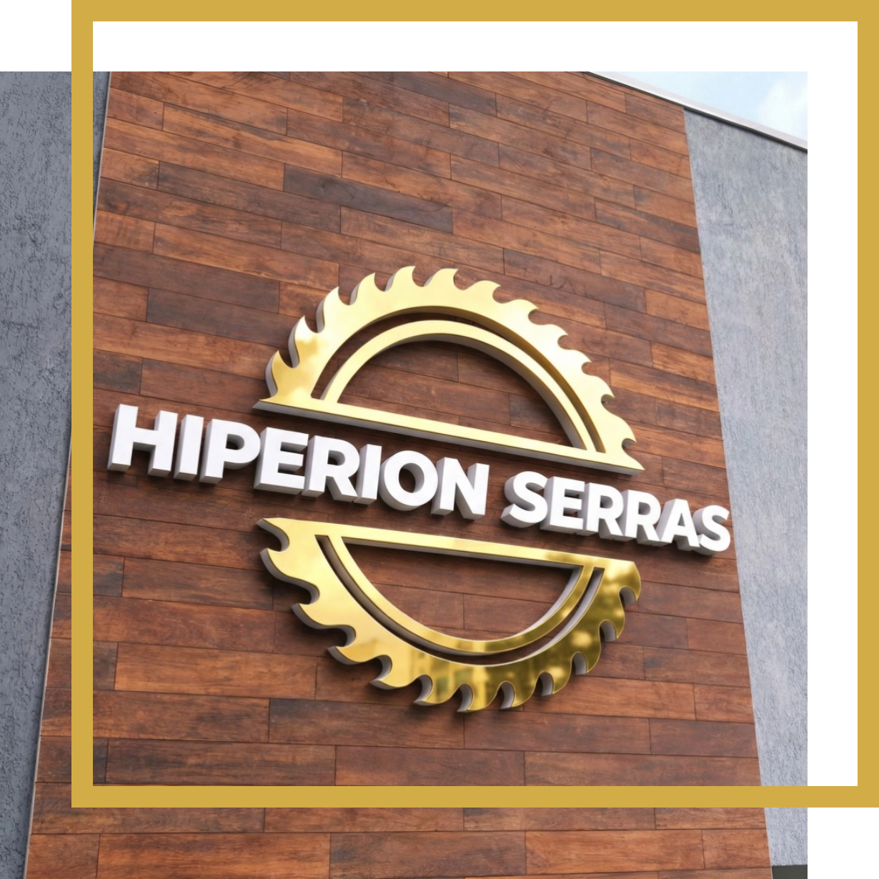Fachada da Hiperion Serras, empresa especialista em soluções de corte industrial
